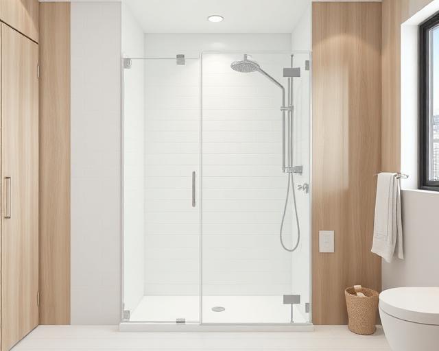 Bodengleiche Walk-In-Dusche